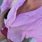 Your Boyfriends Linen Shirt Pink