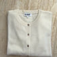 Coconut Pure Cashmere Cardigan