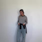 French Stripe Pure Merino Crew
