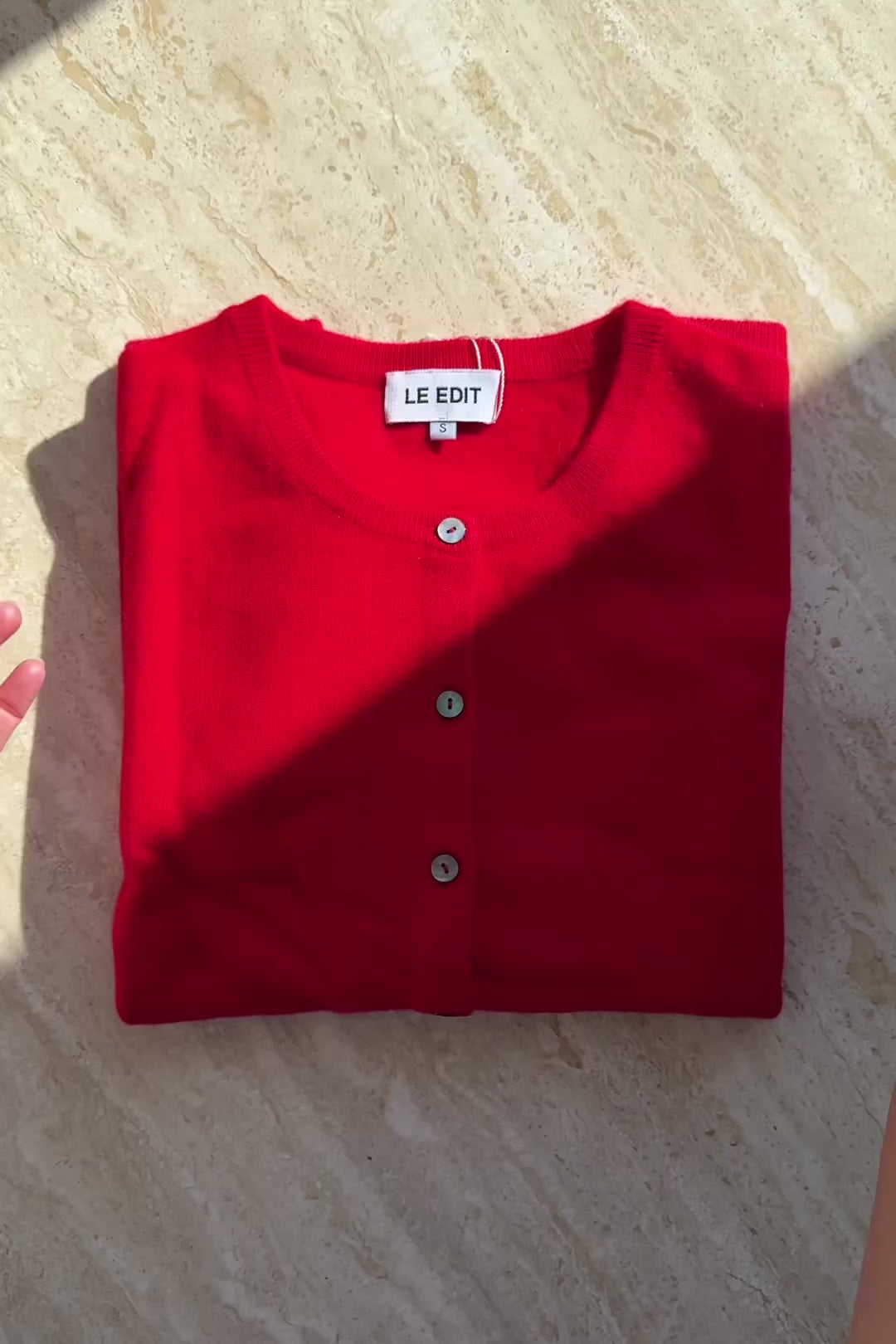 トップス edit.for lulu eyelet knit red アイレットニット（ニット／セーター）｜EDIT.FOR LULU（エディット