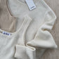 Coconut Pure Merino Crew Neck Jumper