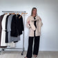 Teddy Wool Coat Creme