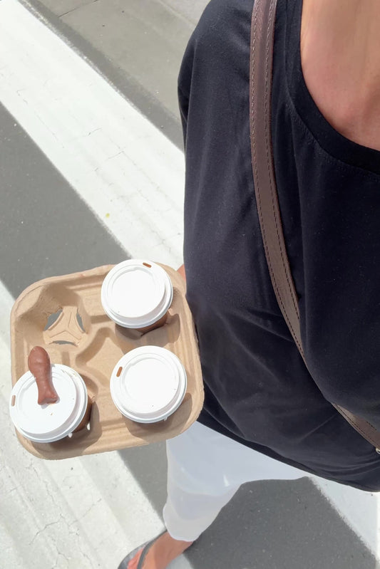 Organic Cotton Boyfriend Tee Black