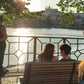 Prague Riverbank Art Print
