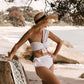 Grecian Bikini Bottoms White
