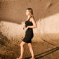 Ever Ribbed Black Dress