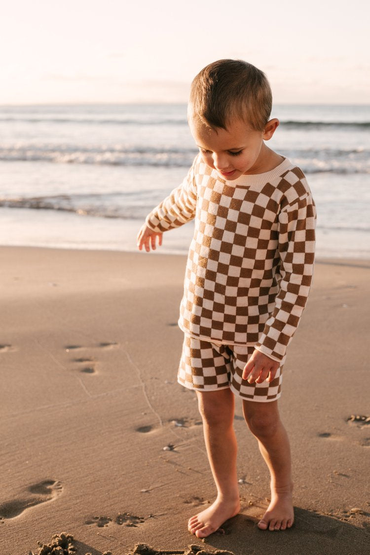 Mini Birch Knitted Shorts