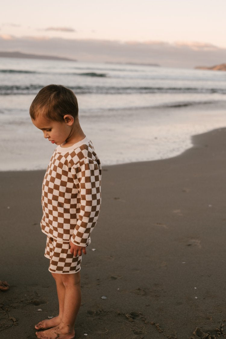 Mini Birch Knitted Shorts