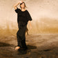 Organic Cotton Boyfriend Tee Black