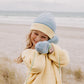 Sea Sky Knitted Mittens