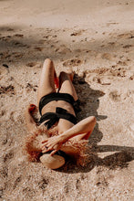 Load image into Gallery viewer, Grecian Bikini Bottoms Black
