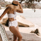 Grecian Bikini Bottoms White