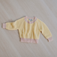 Lemon Candy Contrast Knit Jumper