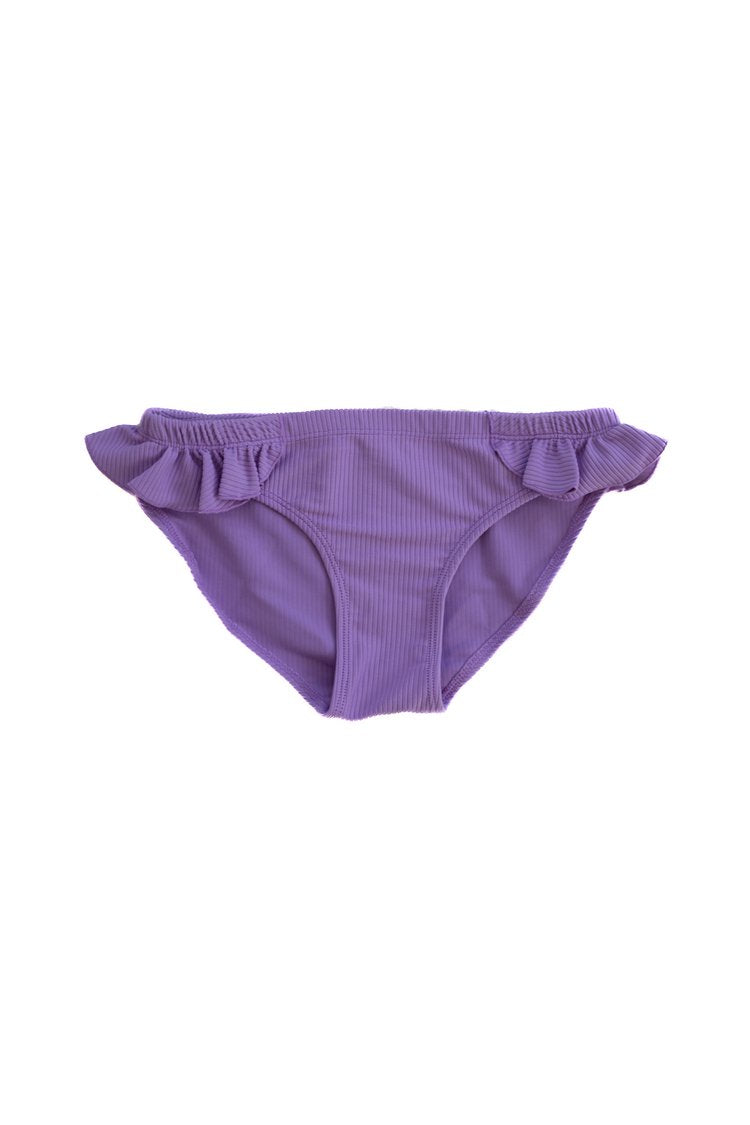 Lola Mid Waist Bikini Bottoms Lilac