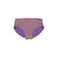 Seashell Reversible Mid Waist Bikini Bottoms